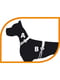 Нагрудна шлейка для собак із нейлону Ferplast Easy Р XS - A=B 33÷46,5 cm 10 mm, Чорний | 6613307 | фото 2