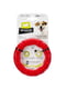 Жувальна іграшка для собак із кристалами бікарбонату Ferplast Smile Ø 12 x 2,4 cm - S, Червоний | 6613511 | фото 3