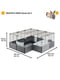 Модульна клітка для кроликів з аксесуарами Ferplast Multipla Maxi | 6613520 | фото 5