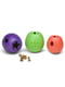 Іграшка для собак м'яч зі схованою для ласощів West Paw Rumbl Large Eggplant Маленький - 8 см., Фіолетовий | 6614001 | фото 3