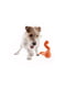 West Paw Tizzi Dog Toy іграшка для собак з отвором для ласощів Великий - 18 см, Помаранчевий | 6614017 | фото 4