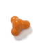 West Paw Tux Treat Toy іграшка для собак з отвором для ласощів Маленький - 10 см., Помаранчевий | 6614031