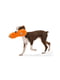 Іграшка харчалка для собак плюшевий Кастер West Paw Custer Помаранчевий | 6614048 | фото 4