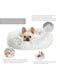 Пушистое мягкое место - лежак для собак Best Friends Donut Shag Taupe 58 х 58 см. , Морозный иней - Серый | 6614109 | фото 3