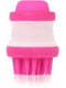 Масажна щітка для купання собак із резервуаром для шампуню Dexas Scrub buster Рожевий | 6614169