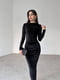 Вишукана сукня-футляр чорного кольору | 6615482 | фото 2