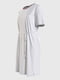 Платье А-силуэта белое | 6615721 | фото 5