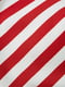 Купальник роздільний червоно-білий у смужку | 6615739 | фото 9