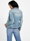 Джинсовая куртка светло-синяя | 6615797 | фото 2