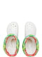 Крокси білі з різнокольоровим принтом | 6615847 | фото 6