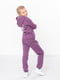 Костюм фіолетовий: толстовка та штани | 6616488 | фото 2