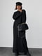 Вязаное черное платье oversize длиной макси | 6616640 | фото 4