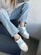Замшевые голубые ботинки на подкладке из меха тедди | 6616744 | фото 3