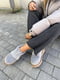 Замшевые серые ботинки на подкладке из меха тедди | 6616751 | фото 2