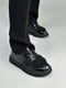 Лакированные черные ботинки на подкладке из меха тедди | 6616768 | фото 2
