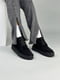 Замшевые черные ботинки на полушерстяной подкладке | 6616799 | фото 2