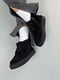 Замшевые черные ботинки на полушерстяной подкладке | 6616799 | фото 3