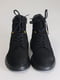 Чорні осінні черевики з нубука | 6616593 | фото 4
