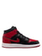 Кросівки чорно-червоні Air Jordan 1 Mid “Bred”(Gs) | 6111077 | фото 3