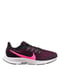 Кроссовки Nike Wmns Air Zoom Pegasus черно-розовые | 6616878 | фото 3