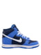 Кросівки Nike Dunk High Gs синьо-чорні | 6616900 | фото 4