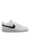 Кросівки білі з чорним логотипом Court Vision Lo Nn  | 6616923 | фото 3
