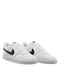 Кросівки білі з чорним логотипом Court Vision Lo Nn  | 6616923 | фото 2