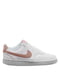 Кросівки білі з рожевим логотипом Court Vision Lo Nn  | 6616924 | фото 3