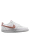 Кросівки білі з рожевим логотипом Court Vision Lo Nn  | 6616924 | фото 4