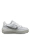 Кросівки білі зі сріблястим логотипом Air Force 1 Plt.Af.Orm  | 6616931 | фото 4