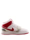 Кросівки біло-червоні з принтом 1 Mid Gs  | 6616960 | фото 3