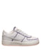 Кросівки білі з фіолетовим оздобленням Air Force 1 Low  | 6616978 | фото 2