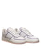 Кросівки білі з фіолетовим оздобленням Air Force 1 Low  | 6616978 | фото 5