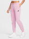 Штани Nike Sportswear Essential Fleece рожеві | 6617020 | фото 2