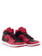 Кросівки Jordan 1 Mid чорно-червоні | 6617079 | фото 5