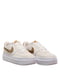 Кросівки білі з логотипом анімалістичного забарвлення Court Vision Alta  | 6617126 | фото 5