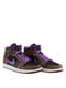 Кросівки коричнево-чорні з фіолетовим оздобленням 1 Mid | 6617166 | фото 5