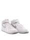 Кросівки білі з сірим логотипом Air Force 1 Mid '07 | 6617178 | фото 5