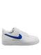 Кросівки білі із синім логотипом Air Force 1 07 | 6617211 | фото 2