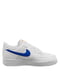 Кросівки білі із синім логотипом Air Force 1 07 | 6617211 | фото 3