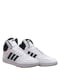 Кросівки Hoops 3.0 Mid Classic Vintage Shoes білі з смужками | 6617233 | фото 5