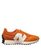 Кросівки 327 помаранчевого кольору з логотипом | 6617265 | фото 2