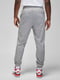Брюки Jordan Flight Fleece Pants серые с лого | 6617325 | фото 2