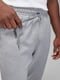 Брюки Jordan Flight Fleece Pants серые с лого | 6617325 | фото 4