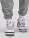 Брюки Jordan Flight Fleece Pants серые с лого | 6617325 | фото 6