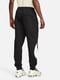 Брюки Nike Swoosh Fleece Trousers черно-белые | 6617333 | фото 2