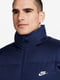 Куртка Sportswear Club Puffer темно-синя | 6617415 | фото 3