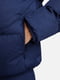 Куртка Sportswear Club Puffer темно-синя | 6617415 | фото 5
