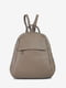 Кожаный рюкзак серо- коричневого цвета | 6617489 | фото 2