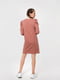 Платье карамельного цвета с минималистичным дизайном | 6618251 | фото 3